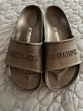 Birkenstock Black EVA Contoured Slide Sandals